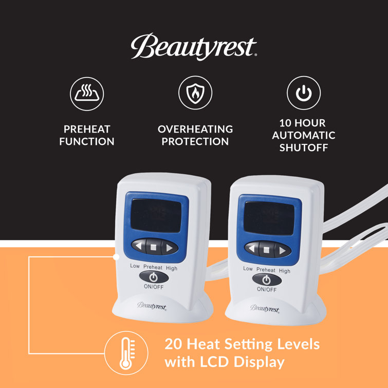 Beautyrest heated blanket online controller